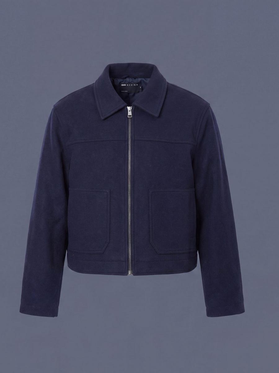 Veste droite ample
