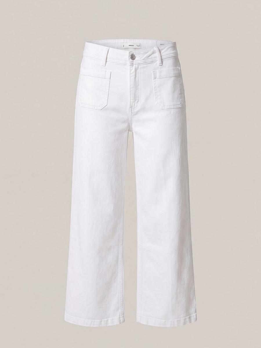 Jean large poches avant