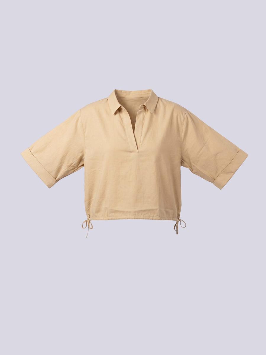 Blouse ample à encolure V