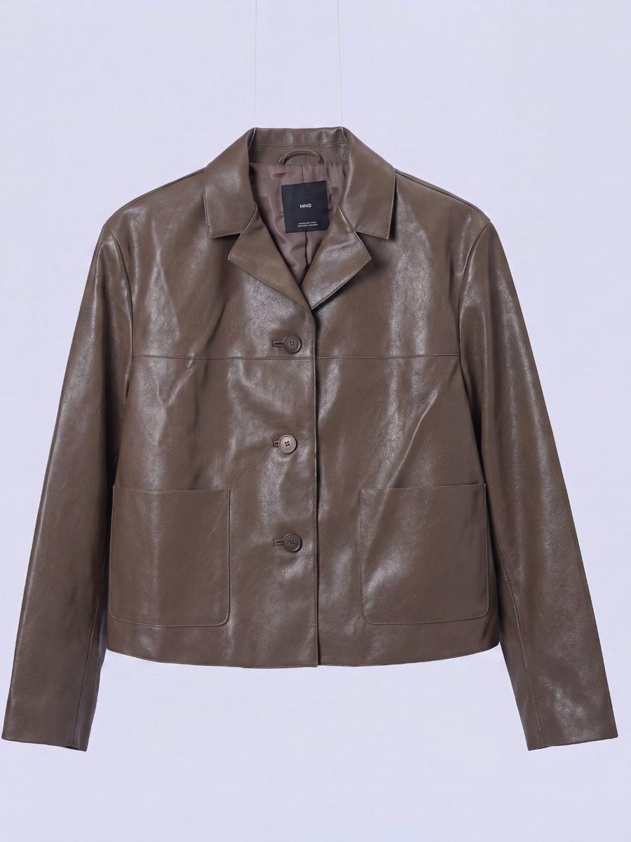 Veste peau de croco