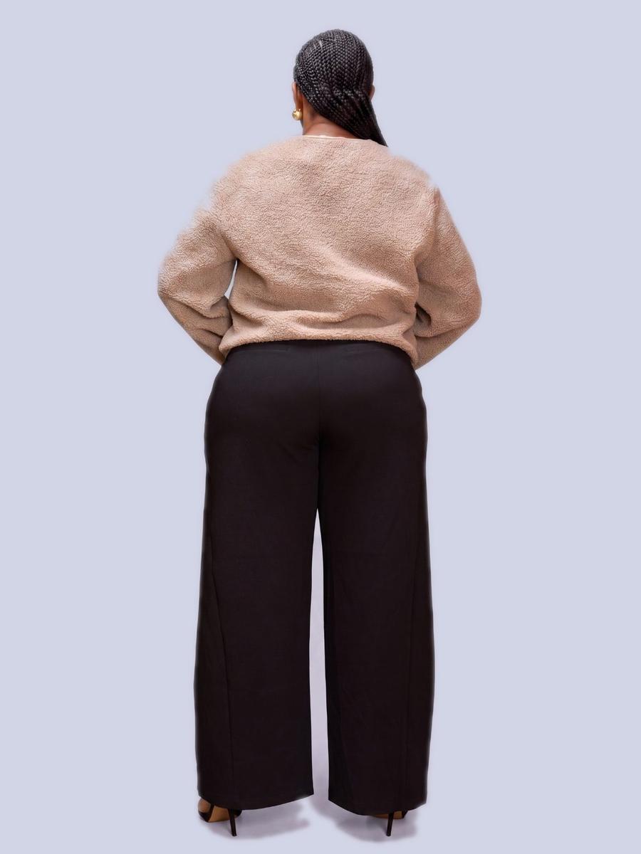 Pantalon large à pinces