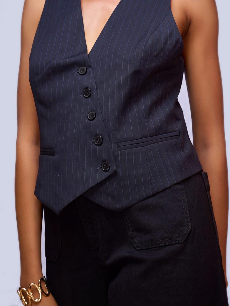 Gilet sans manches col V