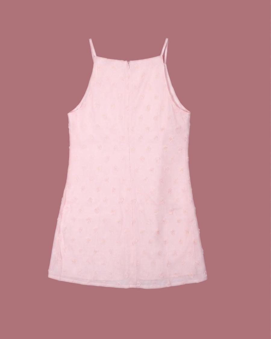 Mini robe détails floraux